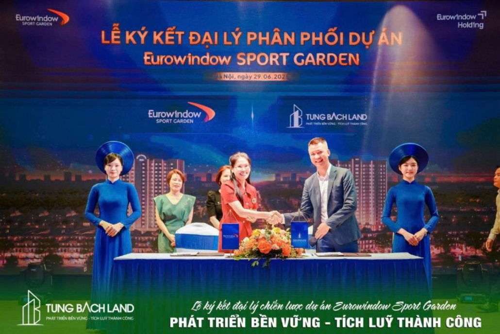 Lễ ký kết đại lý phân phối dự án Eurowindow Sport Garden