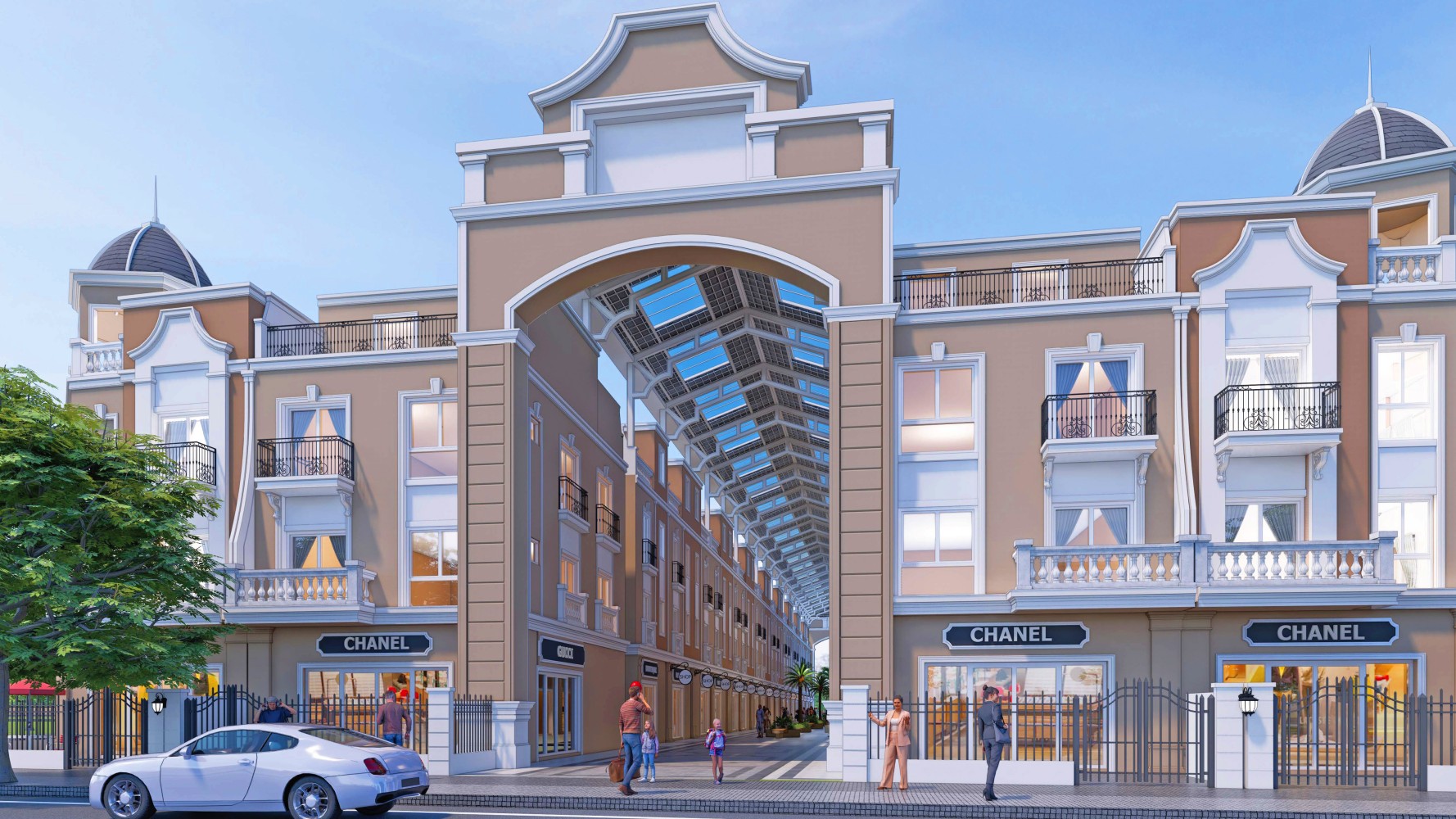 Shophouse hai mặt tiền kết hợp phố đi bộ phân khu Tân Cổ Điển Khu đô thị Eurowindow Sport Garden Thành Vinh Nghệ An